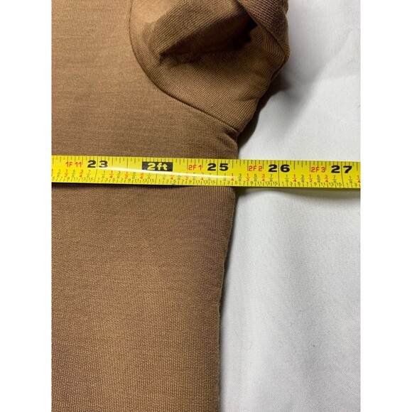 Varley Doublesoft Sweatshirt Funnel Neck Womens XL Bronze Betsy Sweat Oversized - Picture 6 of 10